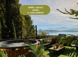 Villa Beskidzka 100 - SAUNA BALIA BASEN Widok na góry i jezioro