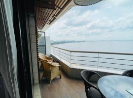 Tropical Executive Flat Vista da Orla โรงแรมในมาเนาส์