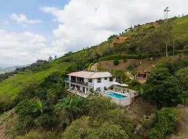 casa campestre con piscina privada