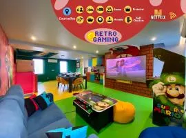 Retro Gaming Corner - Arcade Games - Jacuzzi - Sauna - Switch 2