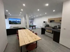 appartement ski,rando détente billard,piscine