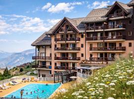 Résidence Pierre & Vacances Le Thabor、ヴァルマニエのホテル