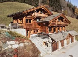 Chalet 5★, 12 pers, spa, sauna, proche pistes, 5 ch. - FR-1-304-229