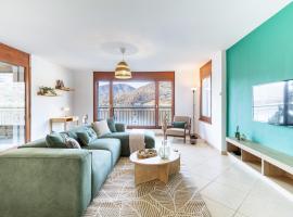 Luxury apartment in Collina d'Oro, Lugano, hótel í Collina d'Oro