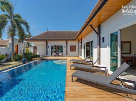 Tara9-Orientel Villa 4BR private pool Layan Beach, hôtel à Ban Nong Chaeng