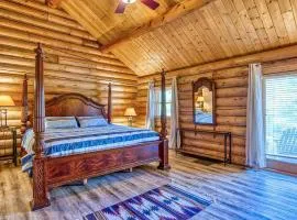 Luxury Log Cabin with Movie Room & Firepit near Sylva, North Carolina
