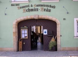 Schmitt Bräu - Hotel und Brauereigasthof, hotel din Scheßlitz