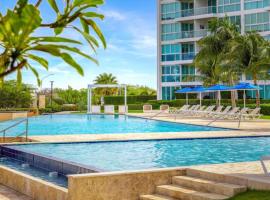 Apartment in paradise on the happy island of ARUBA, beachfront, hotel v destinaci Savaneta