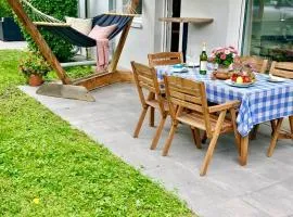 Zentrales Apartment in Friedrichshafen mit Terrasse für bis zu 5 Personen