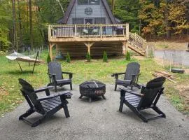 Newly Built A-Frame nestled in the woods