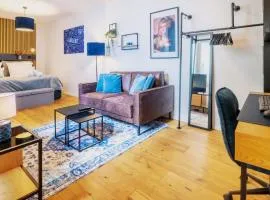 Studio Loreley am Rhein, moderne & vollausgestatte 40qm, Küche, Netflix, WM