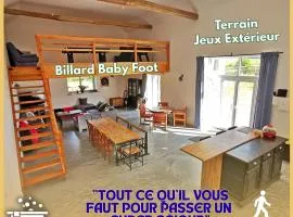 L'Orée du Lac Chamboux, SPA, Salle de jeux, Séjour 80 m2, A 2 pas du Lac