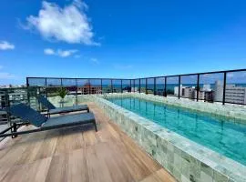 Emunah Di Città - Flat a 200 m da praia- para até 4 pessoas em Ponta de Campina