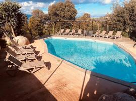 Plages à 7 min- Villa MAORA, piscine & calme proche Porto-Vecchio, מלון בסוטה