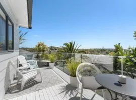 Stylish Coastal Home with Panoramic Views and Private Balcony