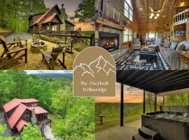 3 BR Mountain Cabin Games Hot Tub Fire Pit, hotel em Morganton