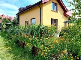 Całoroczny dom w lesie wśród odgłosów przyrody