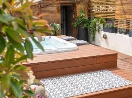 PORT CITY HAIFA - Urban Penthouse Loft WJacuzzi