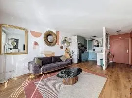 Appartement cosy avec balcon et parking