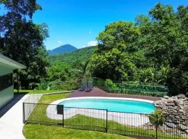 Rainforest Escape with Pool & Mountain Views