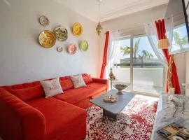 La Perle Dorée, Sea View Apartment in Resort, Pools Access