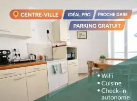Joli T2 calme et lumineux centre ville et gare