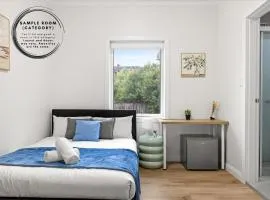Inviting Double Room with Ensuite Bath Sunlit Comfort at Matraville - Shared Kitchen