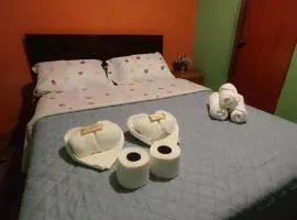 Hotel Cruz del Condor sky terrace - Plaza de armas Cabanaconde