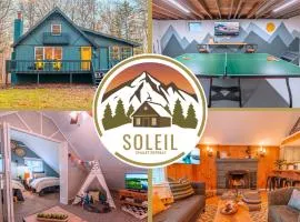 Soleil Chalet Retreat Tranquil Lot Fire Pit
