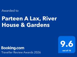 Parteen A Lax, River House & Gardens, Hotel in Limerick