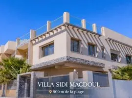 Villa moderne à 5 min de la plage avec jardin et 3 salons