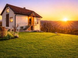 Dušanovac Panorama House - veliko dvoriste, 2 rostilja, pogled na Rasku, Hotel in Raška