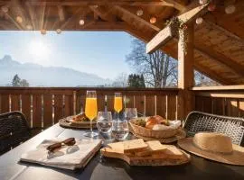 Modernes Apartment mit Alpenblick, Balkon & Parkplatz nahe Thun und Interlaken