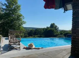 House with garden and pool near Namur