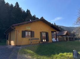 Chalet Le Jauniré à Plainfaing Location pour 6 pe, Hotel in Plainfaing