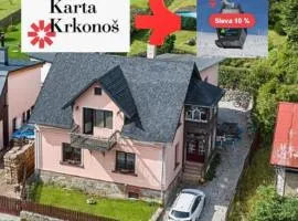 Vila Pramínek ubytování Krkonoše blízko Pece