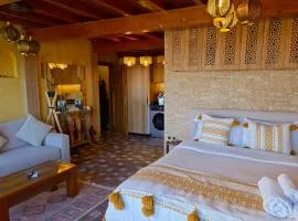 studio Azur rooftop with ocean view terrace privé