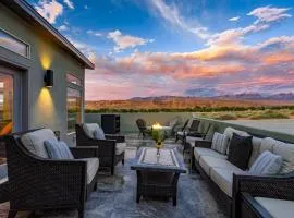 Luxury Dual-Home Escape with 2 Hot Tubs, Bocce Court & Panoramic Red Rock Views