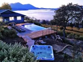 Vineyard Setting With 180 Panoramic Lake Views