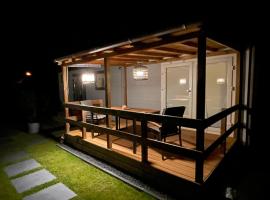 Chalet im Ferienpark, Irrlandpark, Maasdünen, Naturerlebnis, Kinderfreundlich, khách sạn ở Wellerlooi