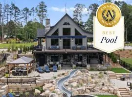 Gray Fox Lodge by AvantStay WATERSLIDE Pool Theater Sleeps 21