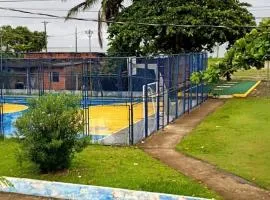 Casa pé na areia