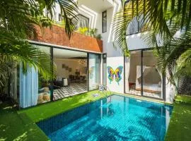TBK VILLA10,5 mins vagator beach,Pvt pool &jacuzzi