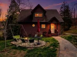 Quiet Clear Creek Cabin Peaceful Mtn Views Firepit