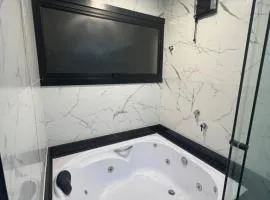Suíte completa com cozinha e hidromassagem