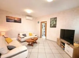 Charming house with terrace and view in Appietto