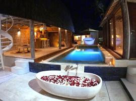 Private Vacation Rental Villa Pool and Jacuzzi, 4Bedrooms, 4Bathrooms, with Free Airport Pick, hotel in Denpasar