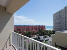 Beachfront Condo with Balcony Pools and Gym