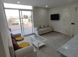 Appartement Les Oliviers avec piscine proche du lagon