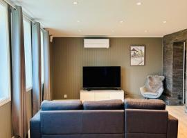 Nice apartment at Rørestrand in Horten 100 sqm high standard 2 bedrooms，霍爾騰的飯店